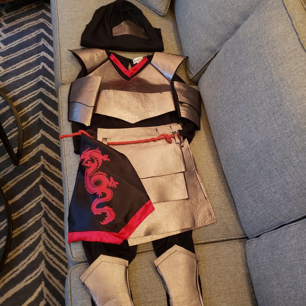 Chasing Fireflies Ninja Costume, Kids Size 10